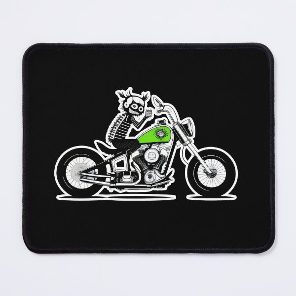 Item preview, Skeleton Rider on Motorcycle - Cool Biker Skeleton Design designed and sold by Prime-Studio.