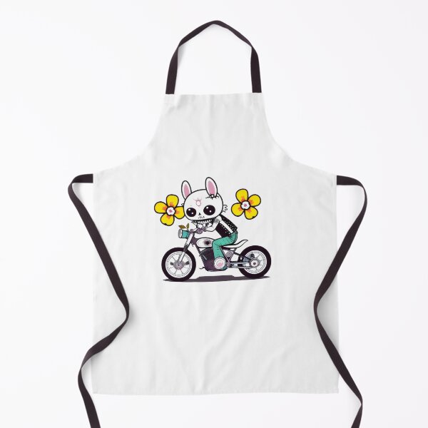 Item preview, Bunny Skeleton Rider on Motorcycle - Fun and Quirky Biker Skeleton Design designed and sold by Prime-Studio.