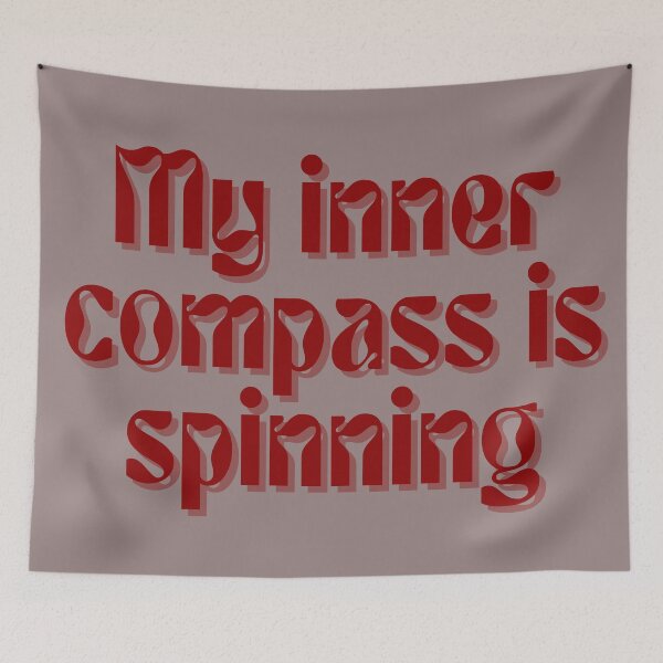 Item preview, Copy of My inner compas is spinning designed and sold by FuryHive.