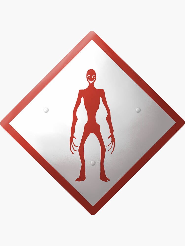 Mimic warning sign (Vita Carnis) Clean Sticker