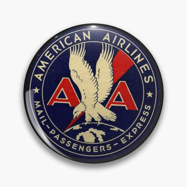 Item preview, American Airlines Vintage Luggage Tag designed and sold by FutureTraveller.