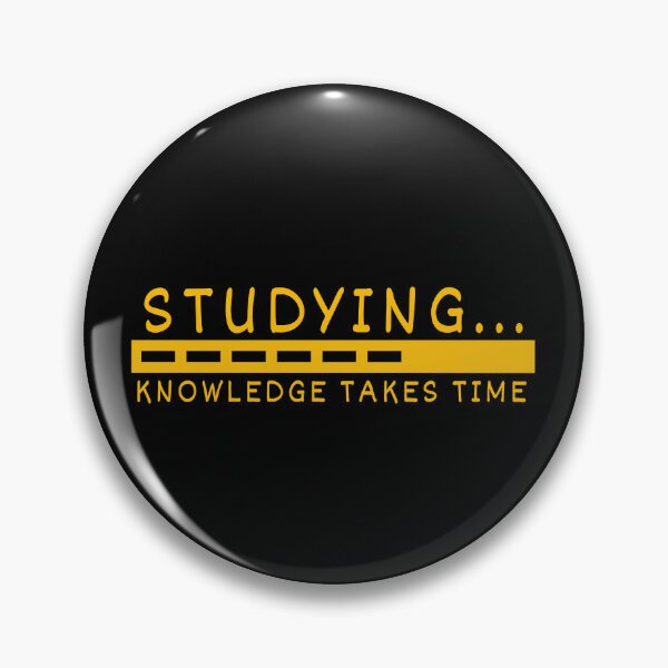 Item preview, Studying Progress Bar - Knowledge Takes Time Student designed and sold by DesignDazzles.
