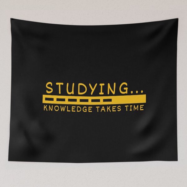 Item preview, Studying Progress Bar - Knowledge Takes Time Student designed and sold by DesignDazzles.