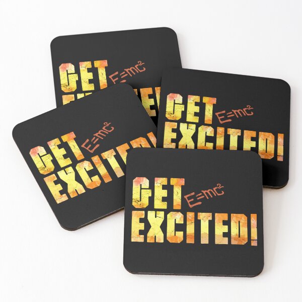 Item preview, Get Excited! designed and sold by Otakuverse.