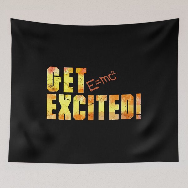 Item preview, Get Excited! designed and sold by Otakuverse.