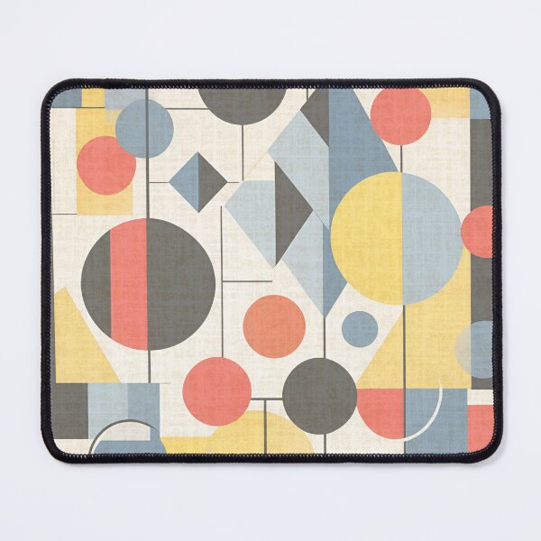Item preview, Vintage Abstract Color Bauhaus Pattern Design designed and sold by TribalioDesigns.