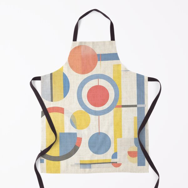 Item preview, Colorful Abstract Bauhaus Pattern Design: Dynamic Shapes designed and sold by TribalioDesigns.
