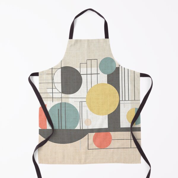 Item preview, Minimalist Color Retro Abstract Bauhaus Pattern Design designed and sold by TribalioDesigns.