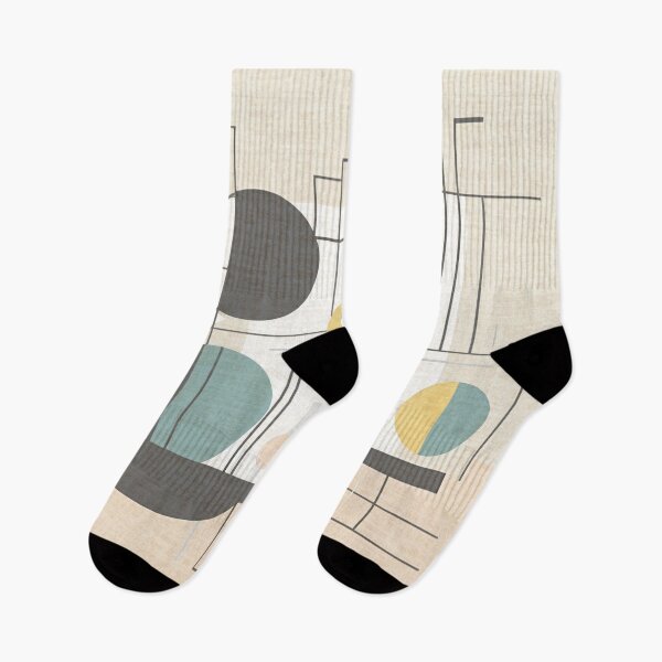 Item preview, Minimalist Color Retro Abstract Bauhaus Pattern Design designed and sold by TribalioDesigns.