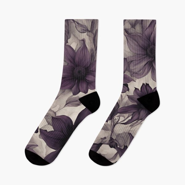 Item preview, Moody Purple  Flowers designed and sold by Urbanwraps.