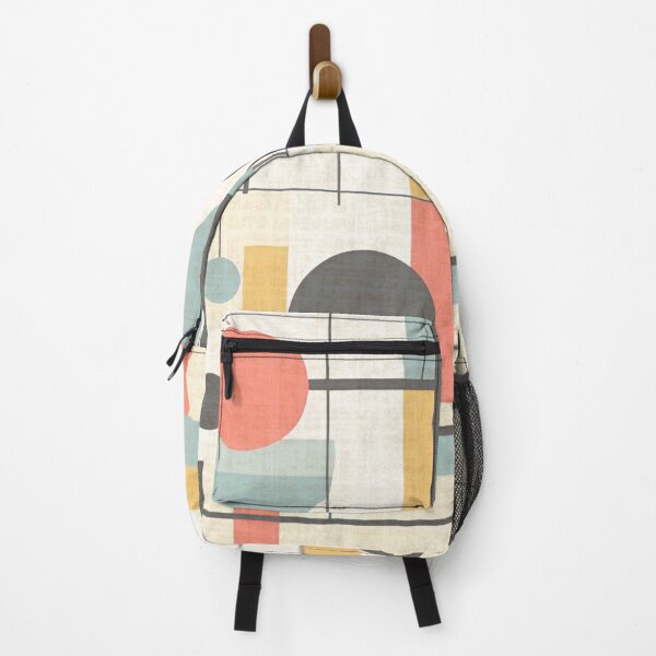 Item preview, Vibrant Colors Abstract Bauhaus Pattern Design designed and sold by TribalioDesigns.