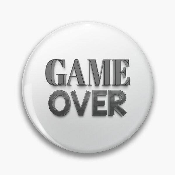 Item preview, Game over designed and sold by MPDesign84.