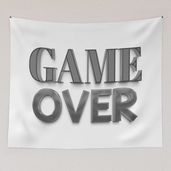 Item preview, Game over designed and sold by MPDesign84.