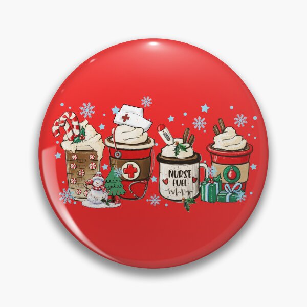 Item preview, Christmas Coffee Nurse designed and sold by vintagearttee.