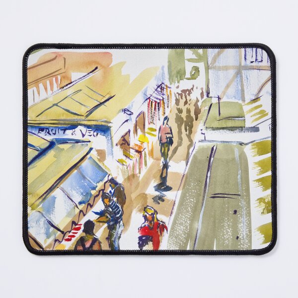 Item preview, Indoor Market Fruit and Veg Stall painting designed and sold by MikeJory.