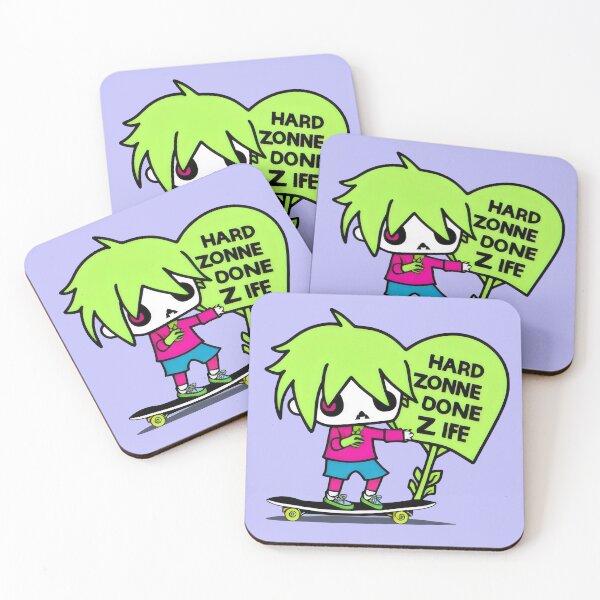 Item preview, Green-Haired Zombie on Skateboard - Fun and Quirky Skater Zombie Design designed and sold by Prime-Studio.