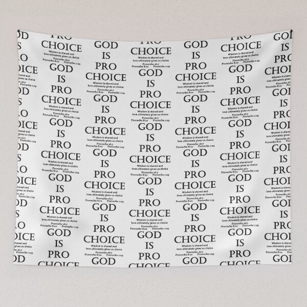 Item preview, GOD IS PRO CHOICE designed and sold by 5C-Artwork.