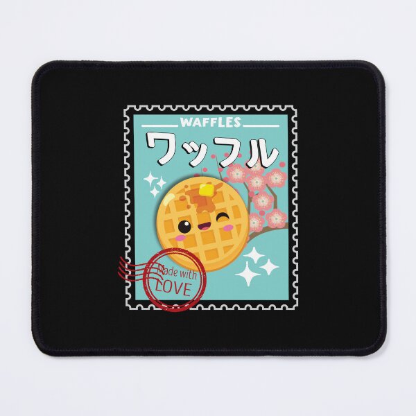 Item preview, kawaii Waffle cute japanese vintage stamp designed and sold by samah82.