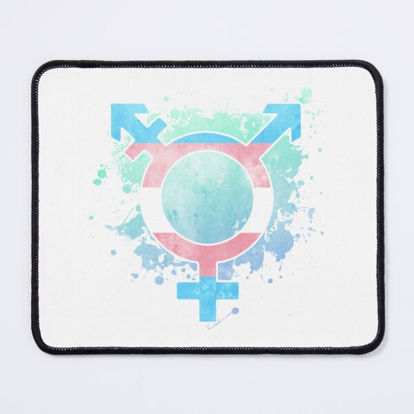 Item preview, Trans flag - Trans symbol - LGBTQ designed and sold by zachholmbergart.