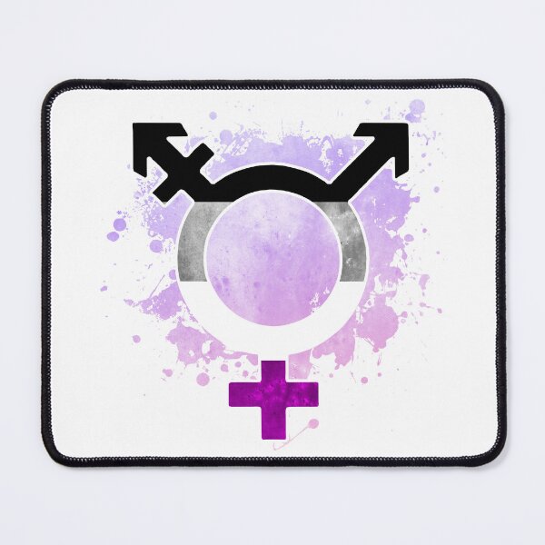 Item preview, Ace flag - Trans symbol - LGBTQ designed and sold by zachholmbergart.