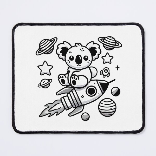 Item preview, Kawaii Koala Rocketing Through Space designed and sold by RetroPop23.