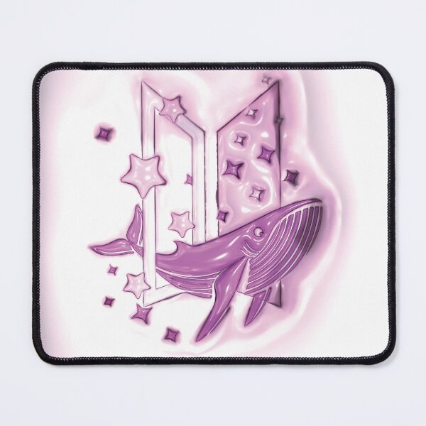 Item preview, Light Purple BTS Icon Whalien - Star and Space designed and sold by CrownMaru.