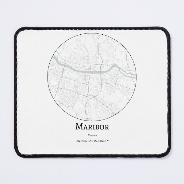 Item preview, Topography of Maribor designed and sold by JohnnysHeath.