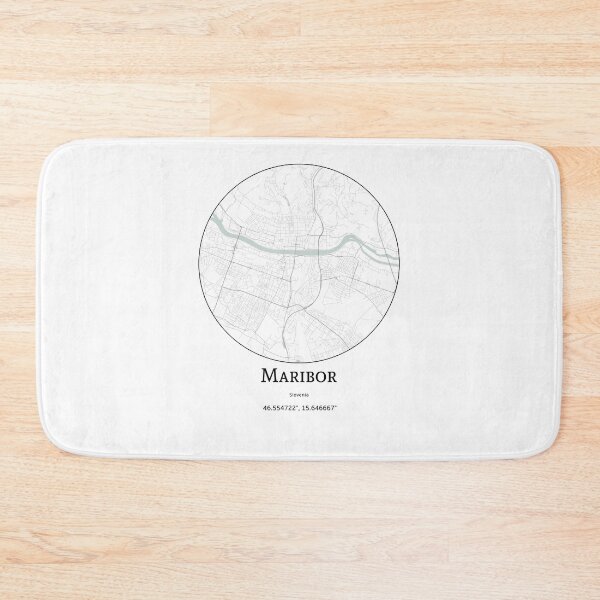 Item preview, Topography of Maribor designed and sold by JohnnysHeath.