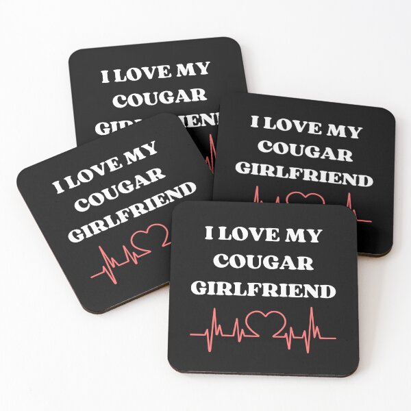 Item preview, I Love My Cougar Girlfriend – Funny Relationship designed and sold by Pixie-agenca.