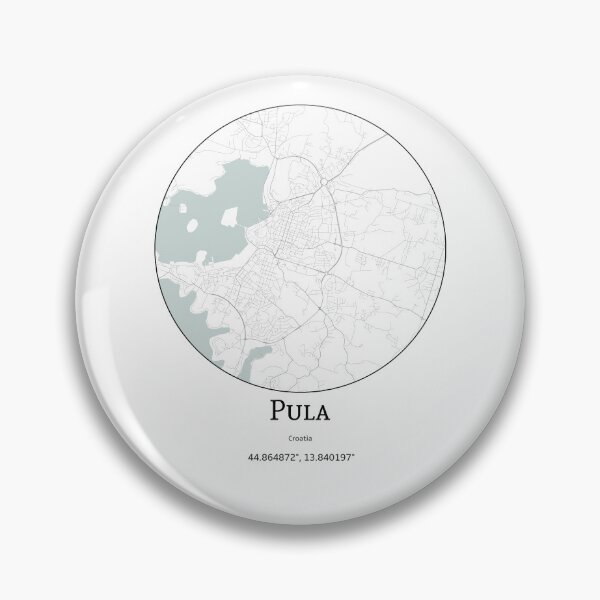Item preview, Topography of Pula designed and sold by JohnnysHeath.