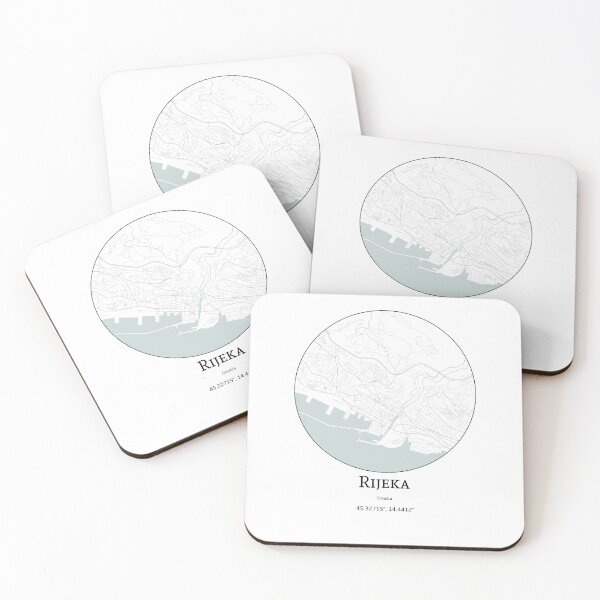 Item preview, Topography of Rijeka designed and sold by JohnnysHeath.