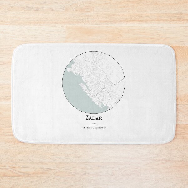 Artikelvorschau, Topographie von Zadar entworfen und verkauft von JohnnysHeath.