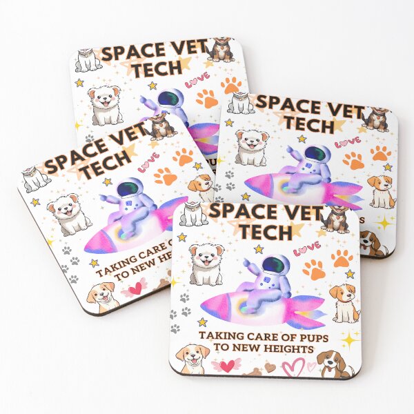 Item preview, Space Vet tech for National Vet tech week - We love you! designed and sold by mark-taylor.