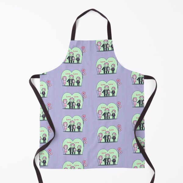 Item preview, Cute Zombie Family - Kawaii Love Zombie Family Design designed and sold by Cherry-Cat.