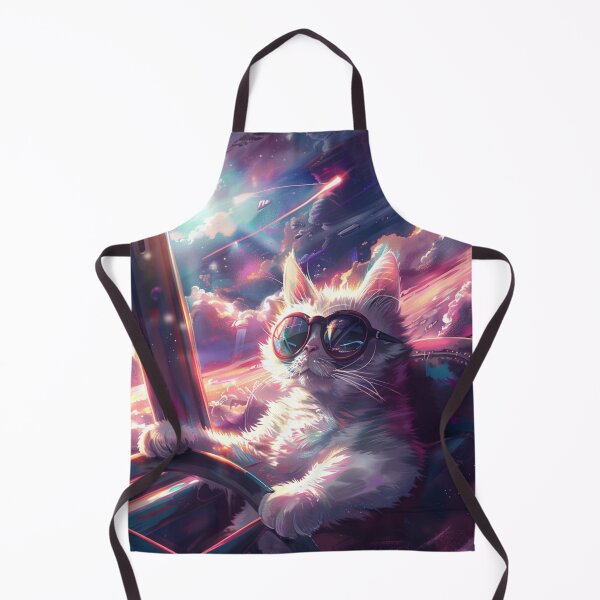Item preview, Cyberpunk-Cat Flying Driver designed and sold by GrinGalore.