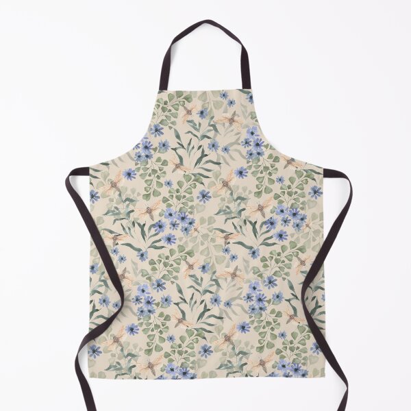 Item preview, Moths in the meadow watercolor pattern designed and sold by LindaSitniece.