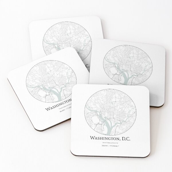 Item preview, Topography of Washington DC designed and sold by JohnnysHeath.