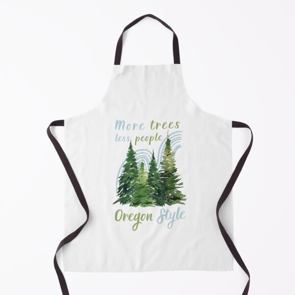 Item preview, Oregon Style More Tress Less People Oregon Forest Pine Trees designed and sold by ToxiCool.