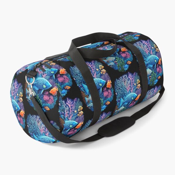 Item preview, deep sea diving aquarium fish corals blue colorful designed and sold by G-M-Designs.