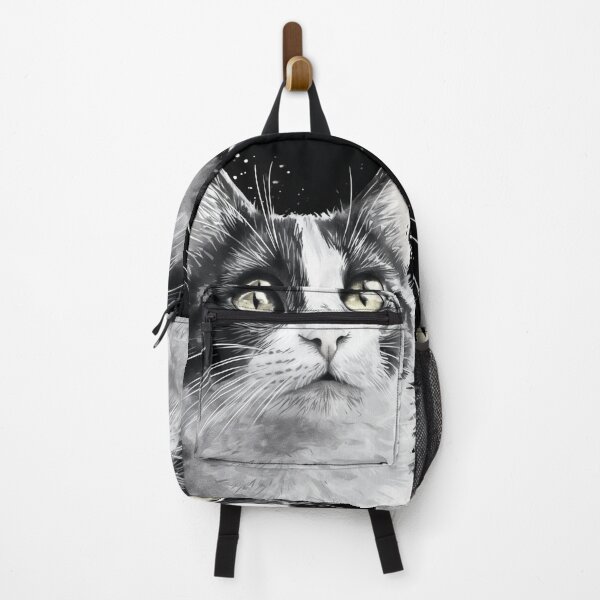 Item preview, Street Cat Black and White designed and sold by GrinGalore.