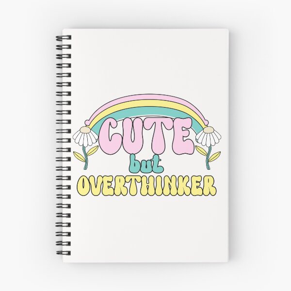 Item preview, Cute But Overthinker designed and sold by PG Illustration.