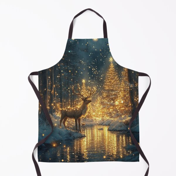 Item preview, Deer Christmas Santa Claus Holidays X-Mas Christmas Present Merry Christmas designed and sold by ArtHouseNiklas.
