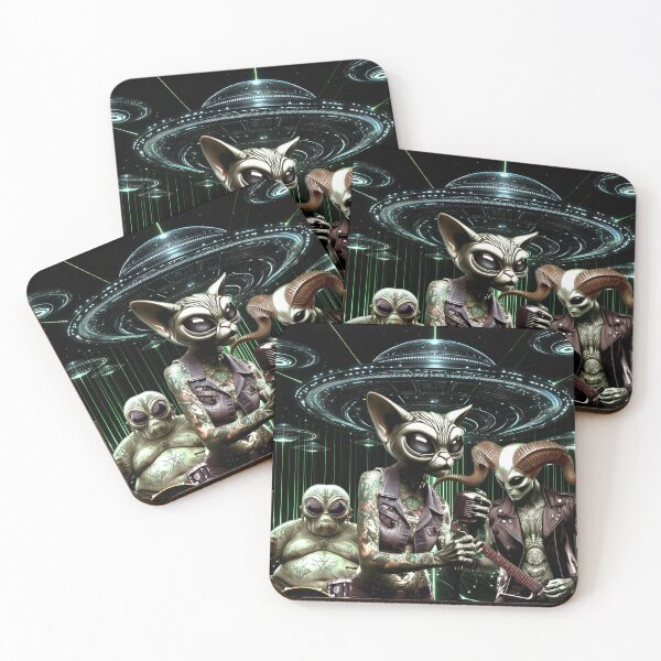 Item preview, ALIEN ROCKERS designed and sold by Twistedhaha.