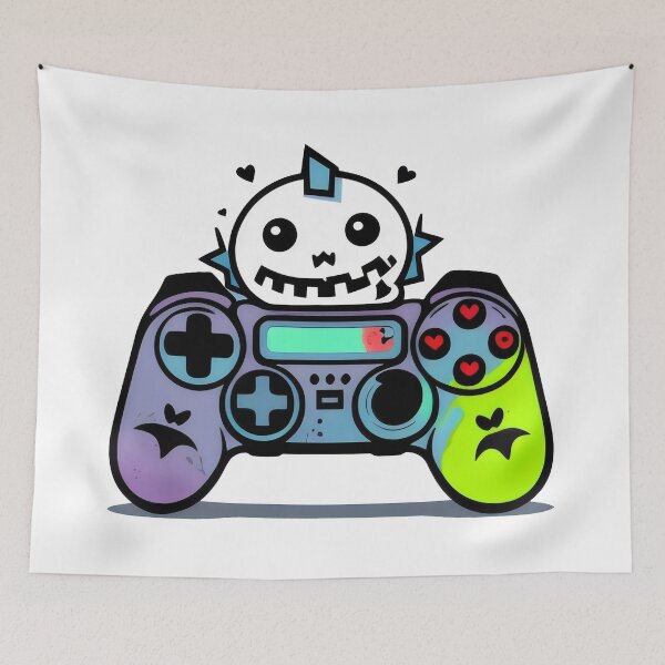 Item preview, Zombie Gamer Controller - Fun and Spooky Undead Gaming Design designed and sold by Prime-Studio.