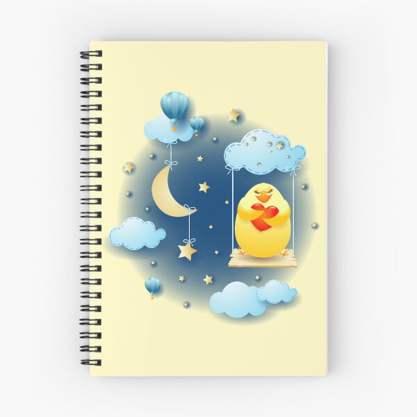 Item preview, Chick in love over the swing, at night  designed and sold by LuisaVenturoli.