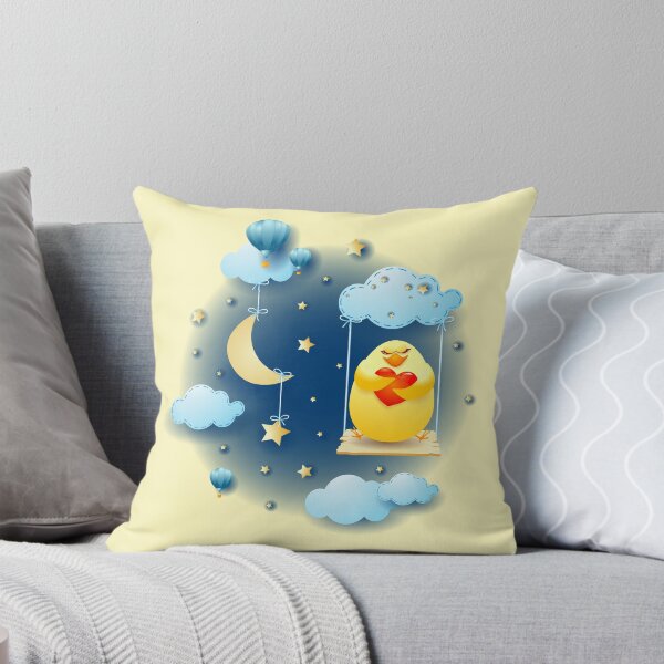 Item preview, Chick in love over the swing, at night  designed and sold by LuisaVenturoli.