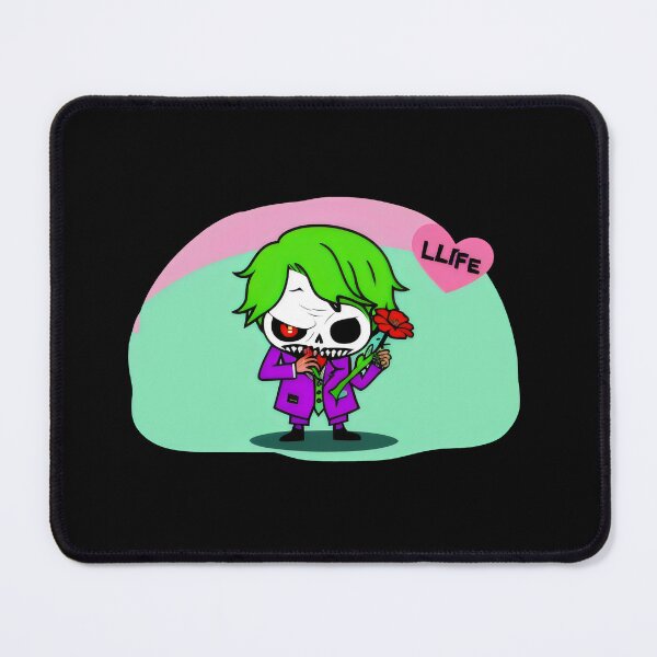 Item preview, Green-Haired Zombie with Rose - Cute and Spooky Undead Character Art designed and sold by Prime-Studio.