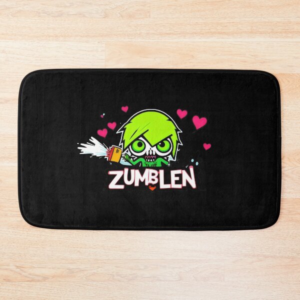 Item preview, Zumbie - Green-Haired Zombie Spray Paint Art with Hearts designed and sold by Prime-Studio.