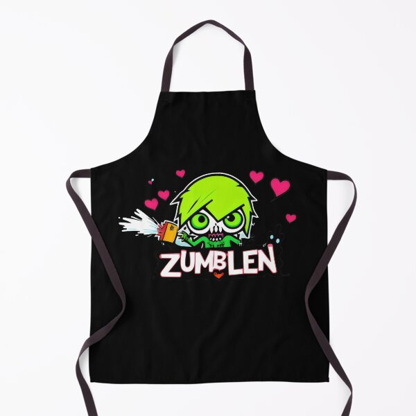Item preview, Zumbie - Green-Haired Zombie Spray Paint Art with Hearts designed and sold by Prime-Studio.