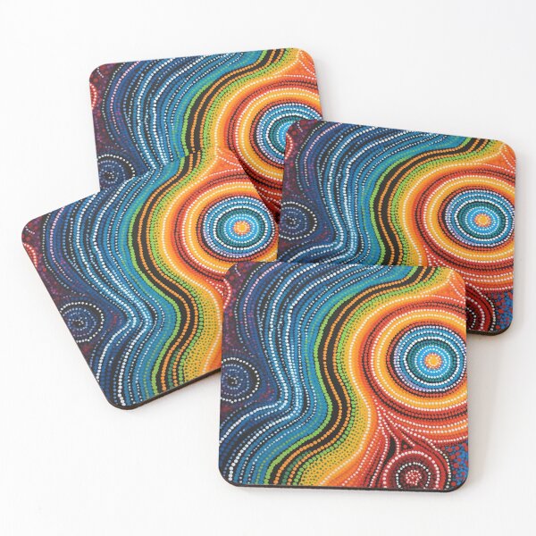 Item preview, Aboriginal Inspired Dot Art - Transmute designed and sold by GrinGalore.